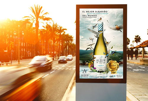 浅析Altos葡萄酒数码广告设计 平面與数字的融合之美